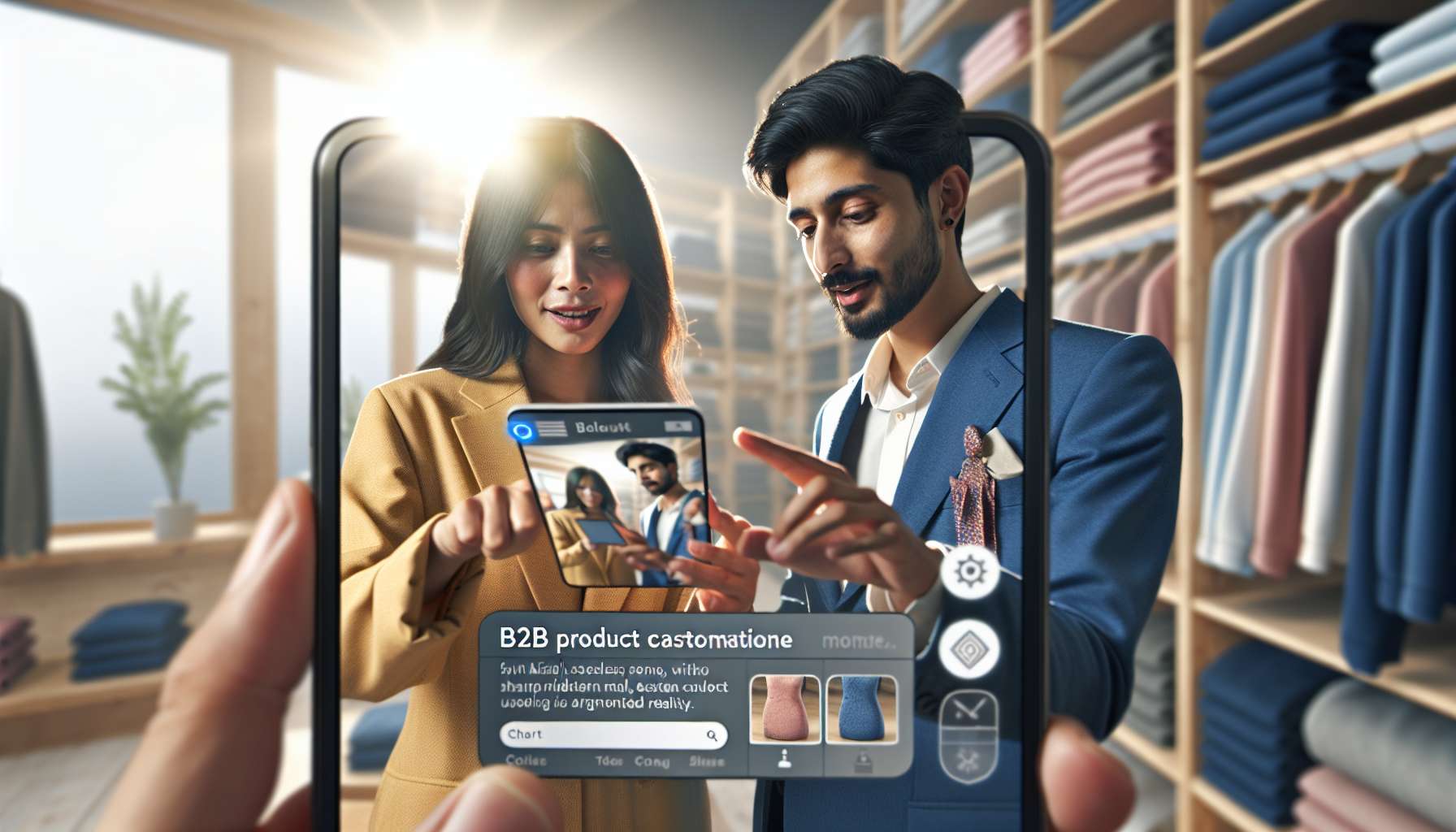 AR for Product Customization in B2B Sales: Interactive and Immediate Modifications