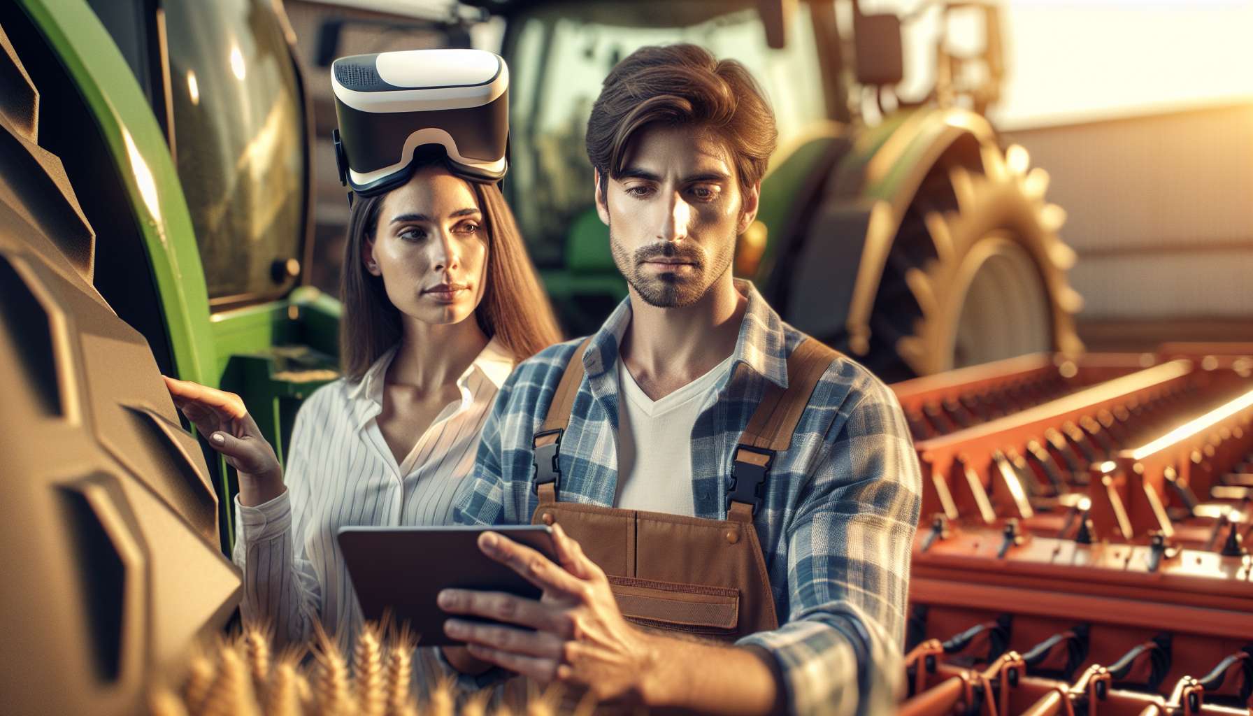 Choosing Between AR and VR for Agricultural Machinery Enhancement