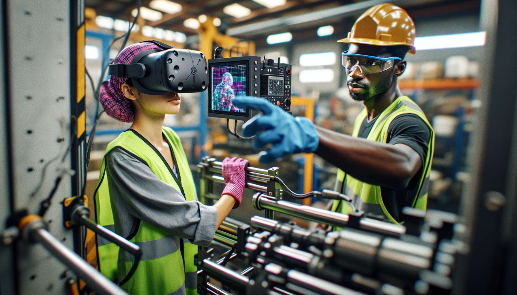 Enhancing Worker Safety in Manufacturing Through AR Technology