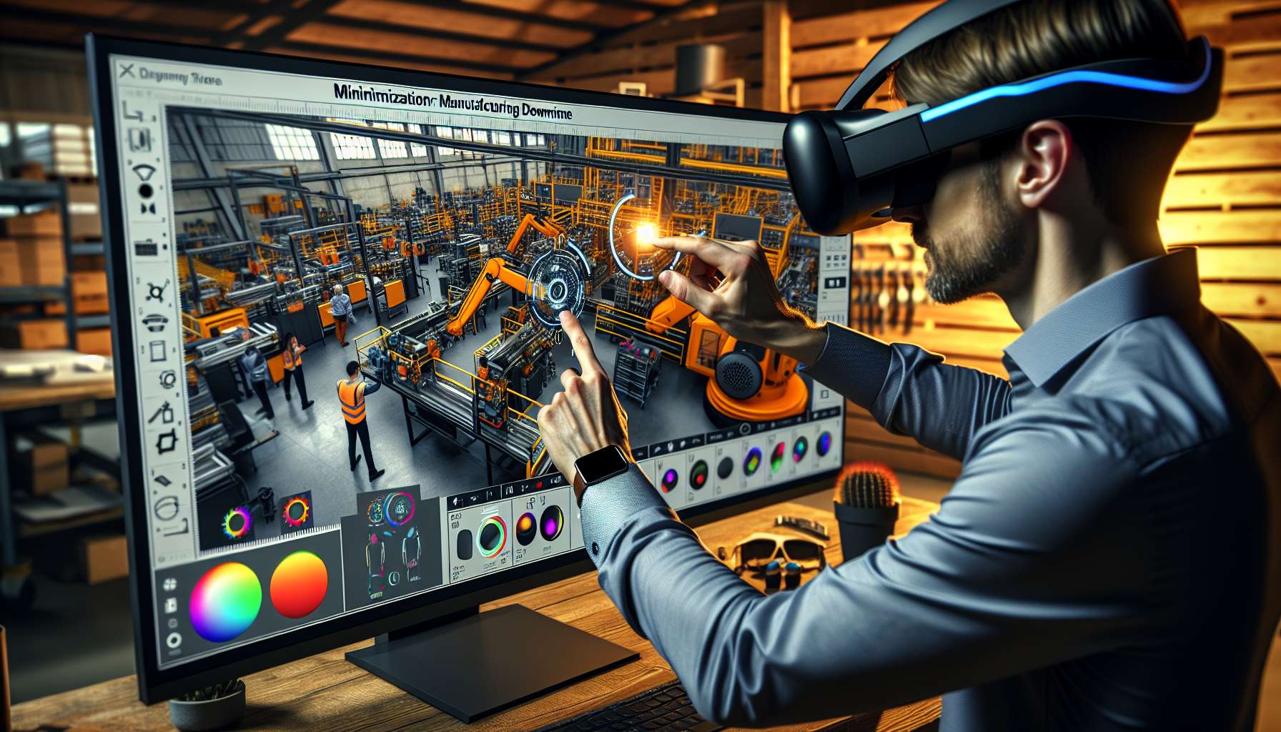 Minimizing Manufacturing Downtime with Augmented Reality