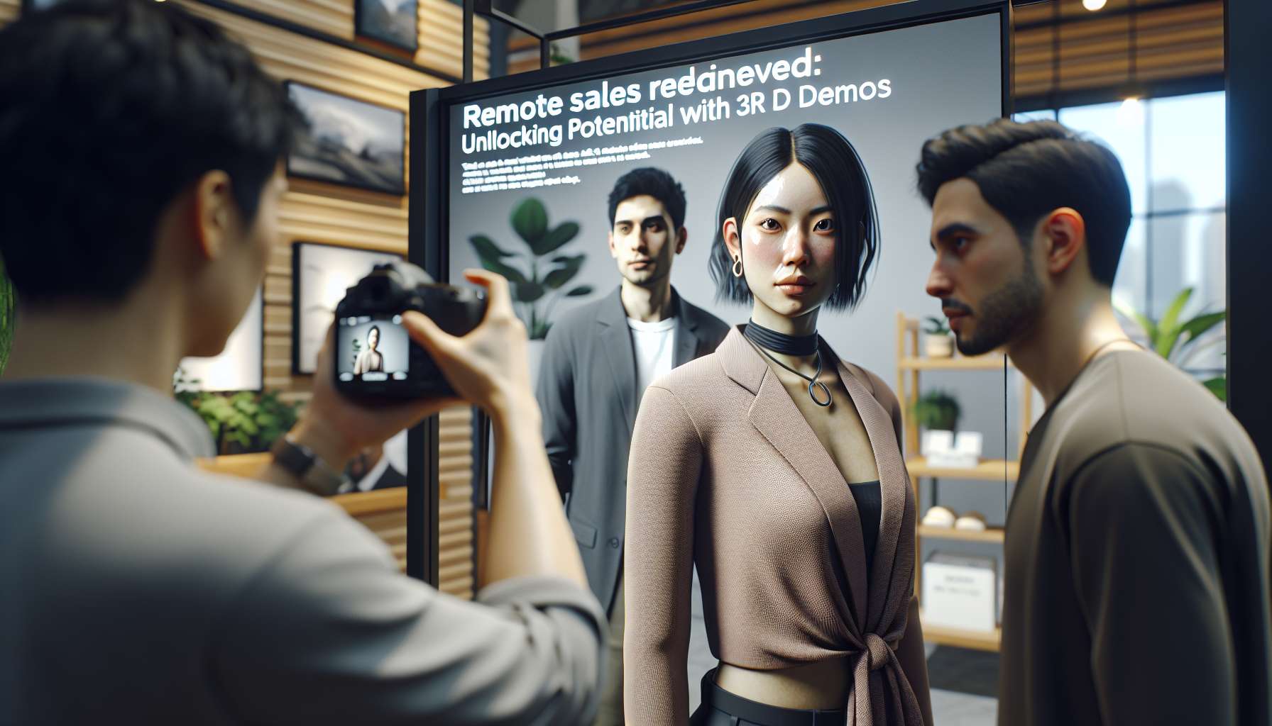 Remote Sales Redefined: Unlocking Potential with 3D AR Demos